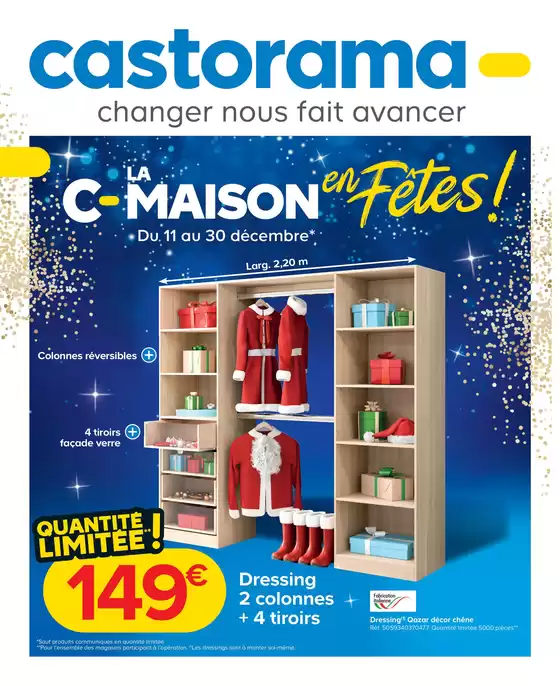 Catalogue Castorama à Créteil | La Maison en Fêtes | 11/12/2024 - 30/12/2024