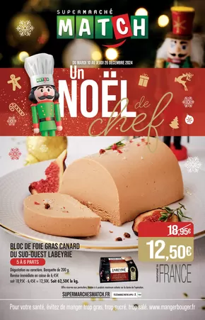 Promos de Noël à Mulhouse | Un Noël de chef sur Supermarché Match | 09/12/2024 - 15/12/2024