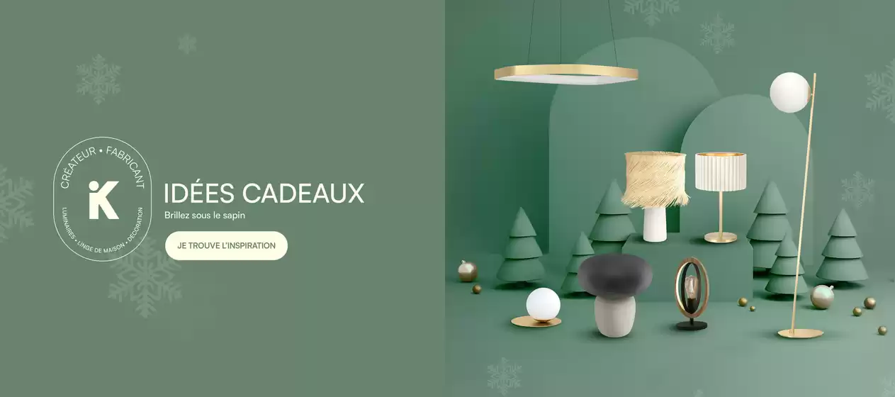 Catalogue Keria Luminaires à Villefranche-sur-Saône | Iluminez Noël tout à -30% | 10/12/2024 - 25/12/2024