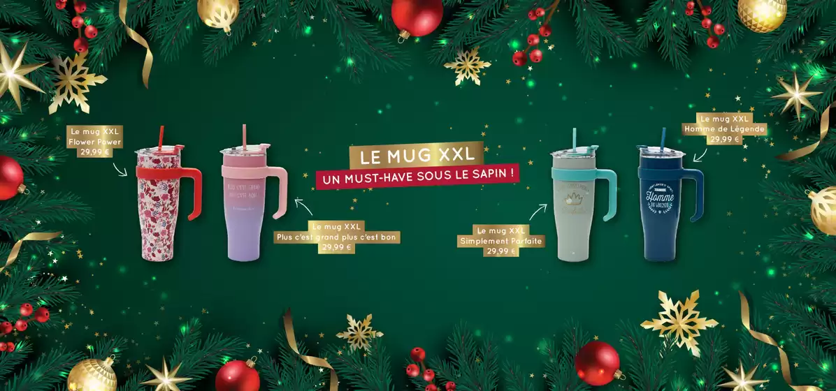 Catalogue La chaise longue à Cannes | LE MUG XXL | 10/12/2024 - 25/12/2024