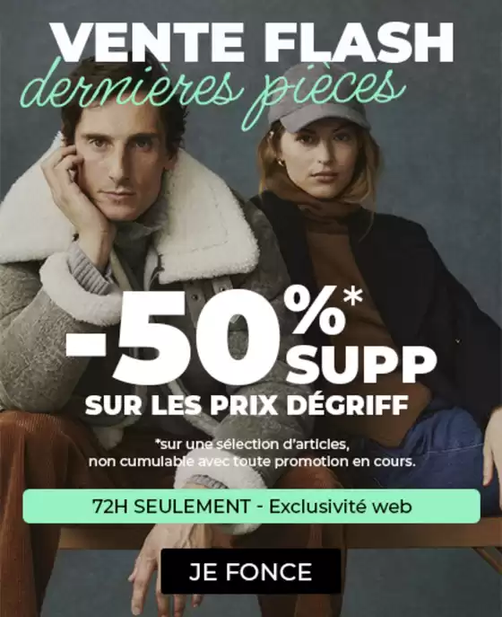 La Vente Flash Fins de Séries