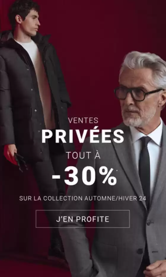 Ventes privés -30% 