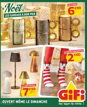 Promos de Noël à Saint-Malo | Noël, Les Cadeaux à bon prix sur Gifi | 10/12/2024 - 18/12/2024