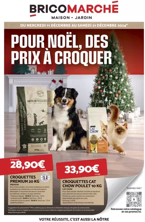 Promos de Noël à Sarre-Union | Pour Noël, des prix à croquer sur Bricomarché | 11/12/2024 - 21/12/2024