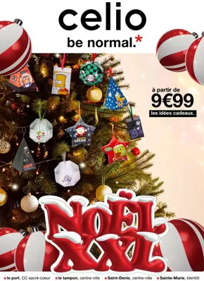 Promos de Mode à Gilly-sur-Isère | Noël XXL sur Celio | 12/12/2024 - 25/12/2024