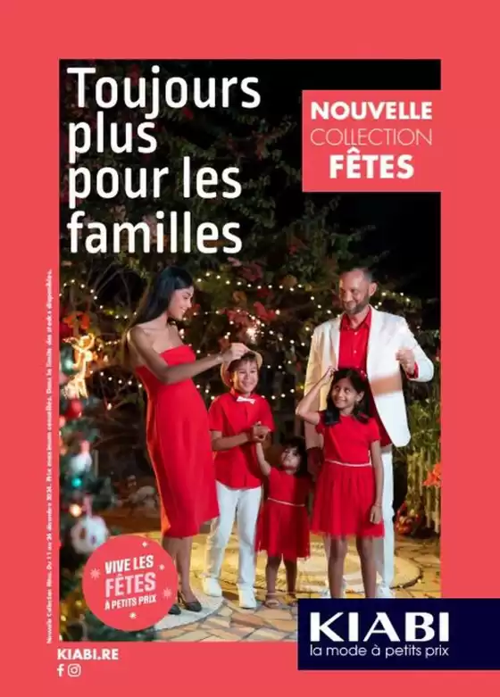 Catalogue Kiabi à Lille | Toujours plus pour les familles  | 12/12/2024 - 31/12/2024