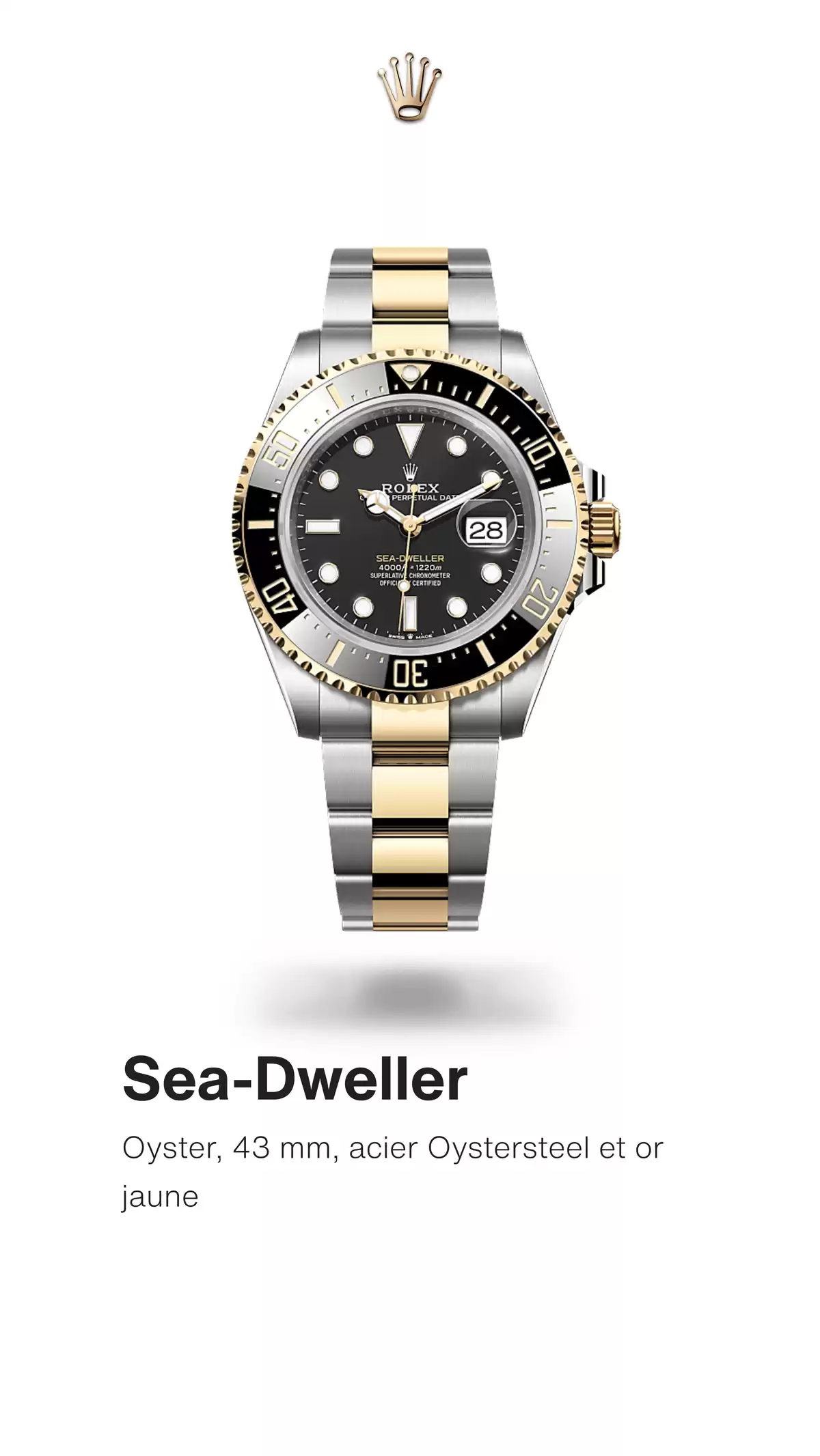 Catalogue Rolex Sea Dweller, page 00001