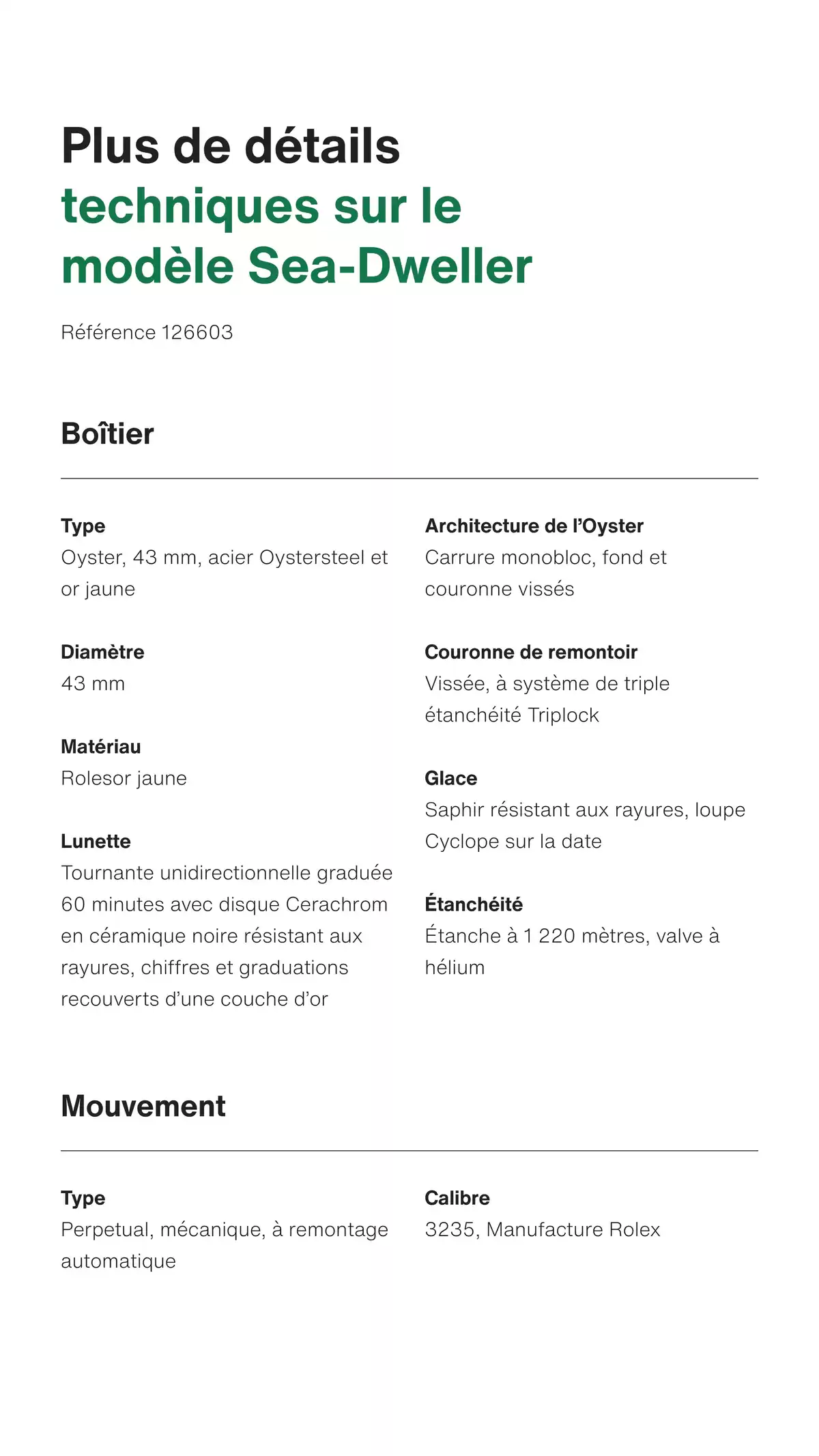 Catalogue Rolex Sea Dweller, page 00009