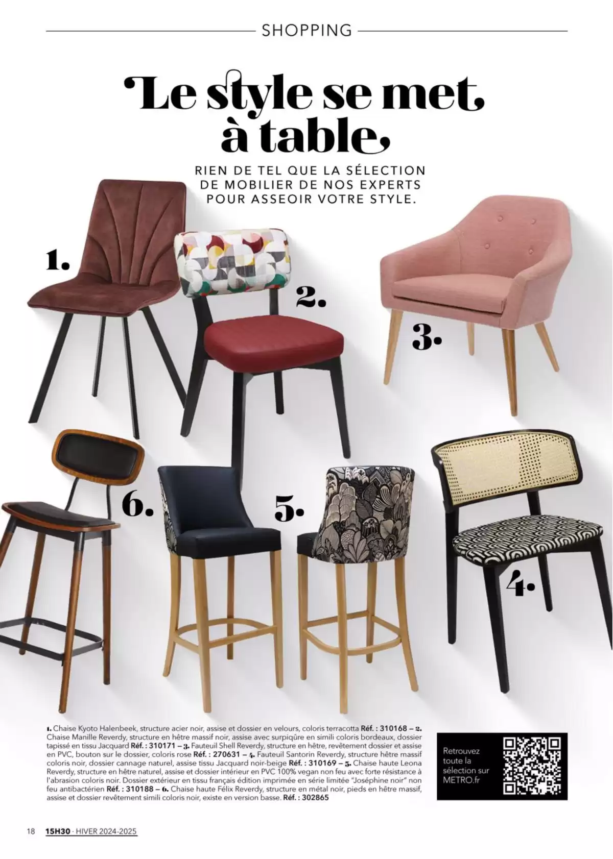 Catalogue Metro Magazine 15h30 N°12, page 00010