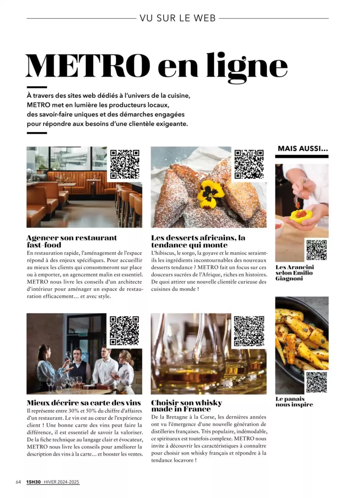 Catalogue Metro Magazine 15h30 N°12, page 00060