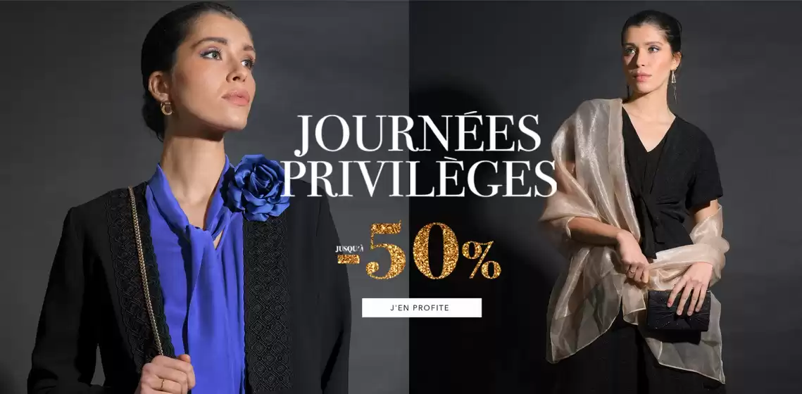 Journées privilèges Jusqu'à -50%