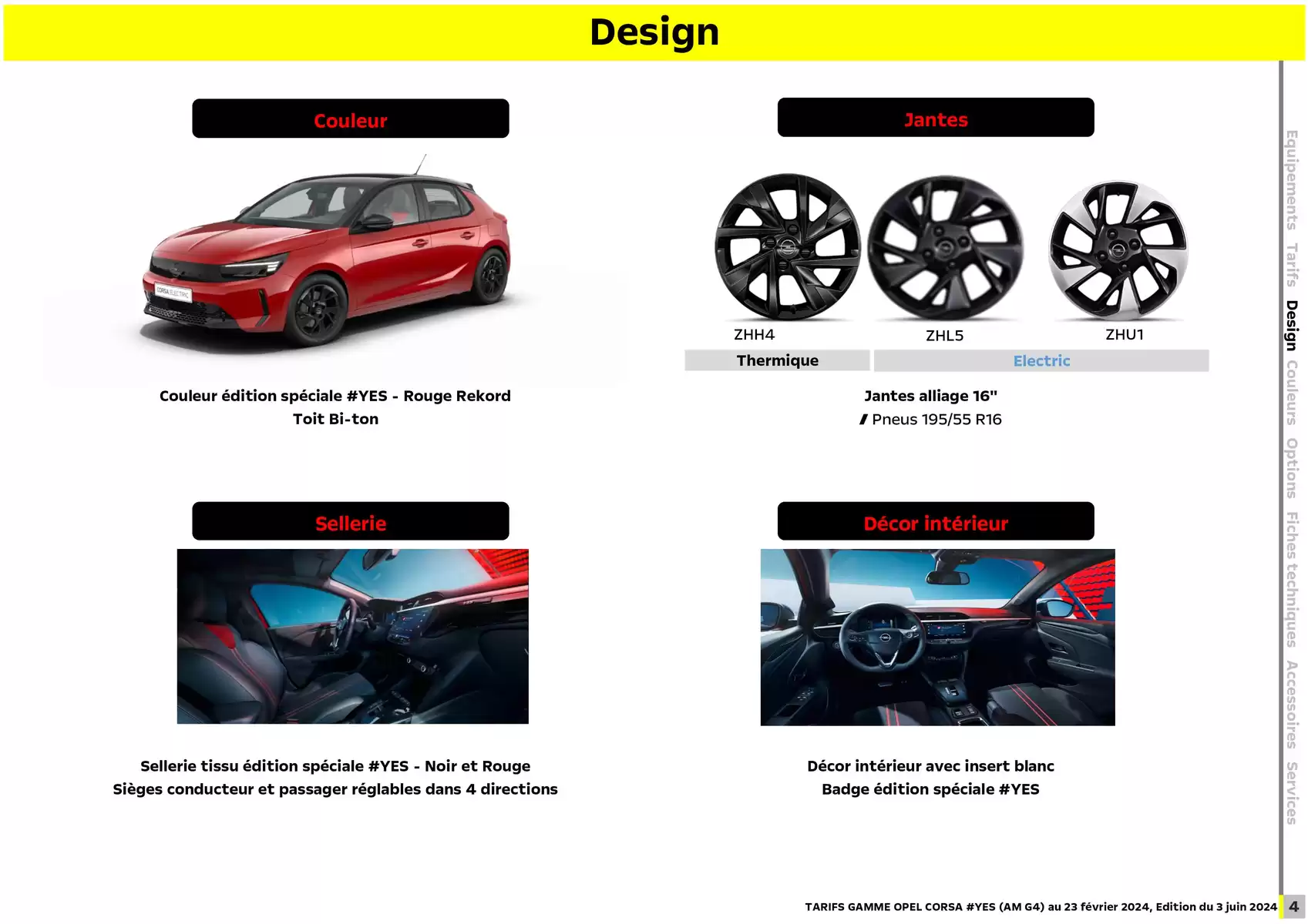 Catalogue Opel Nouvelle Corsa, page 00005