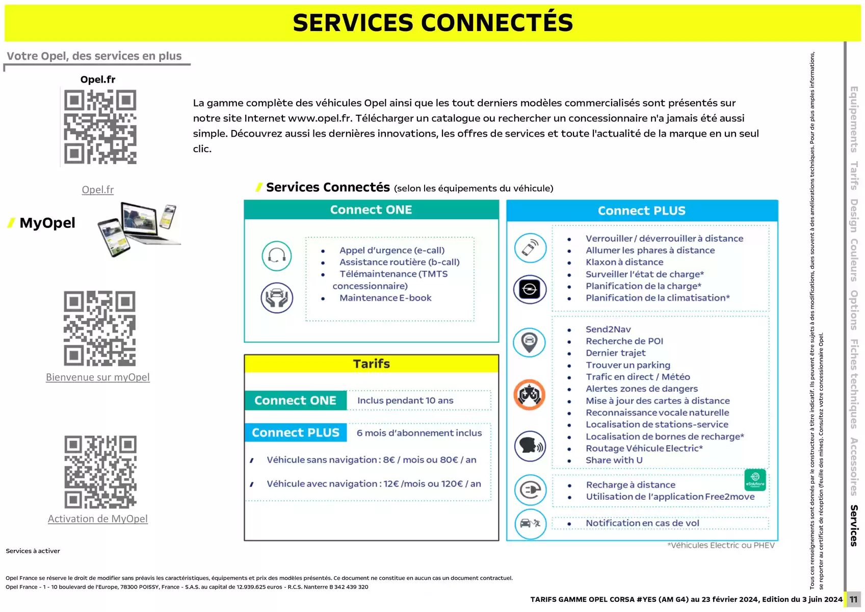 Catalogue Opel Nouvelle Corsa, page 00011