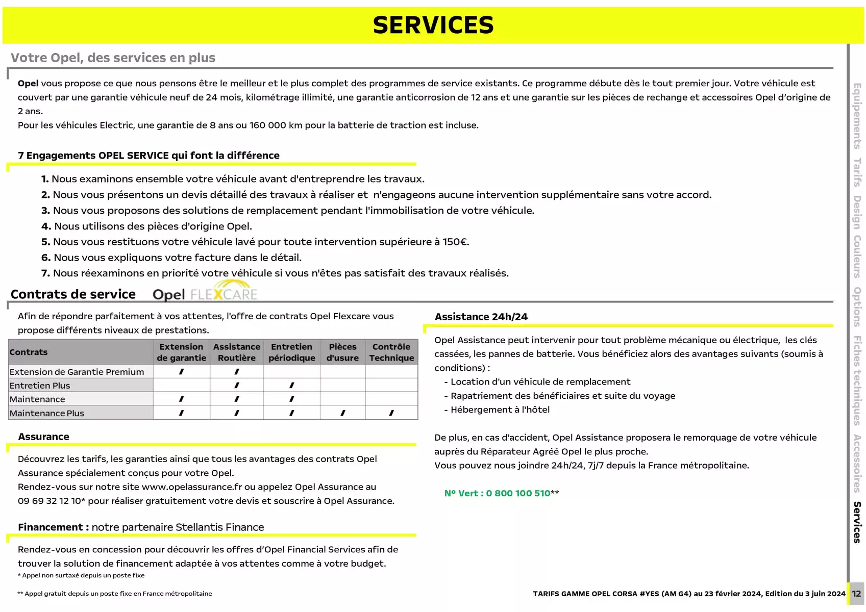 Catalogue Opel Nouvelle Corsa, page 00012