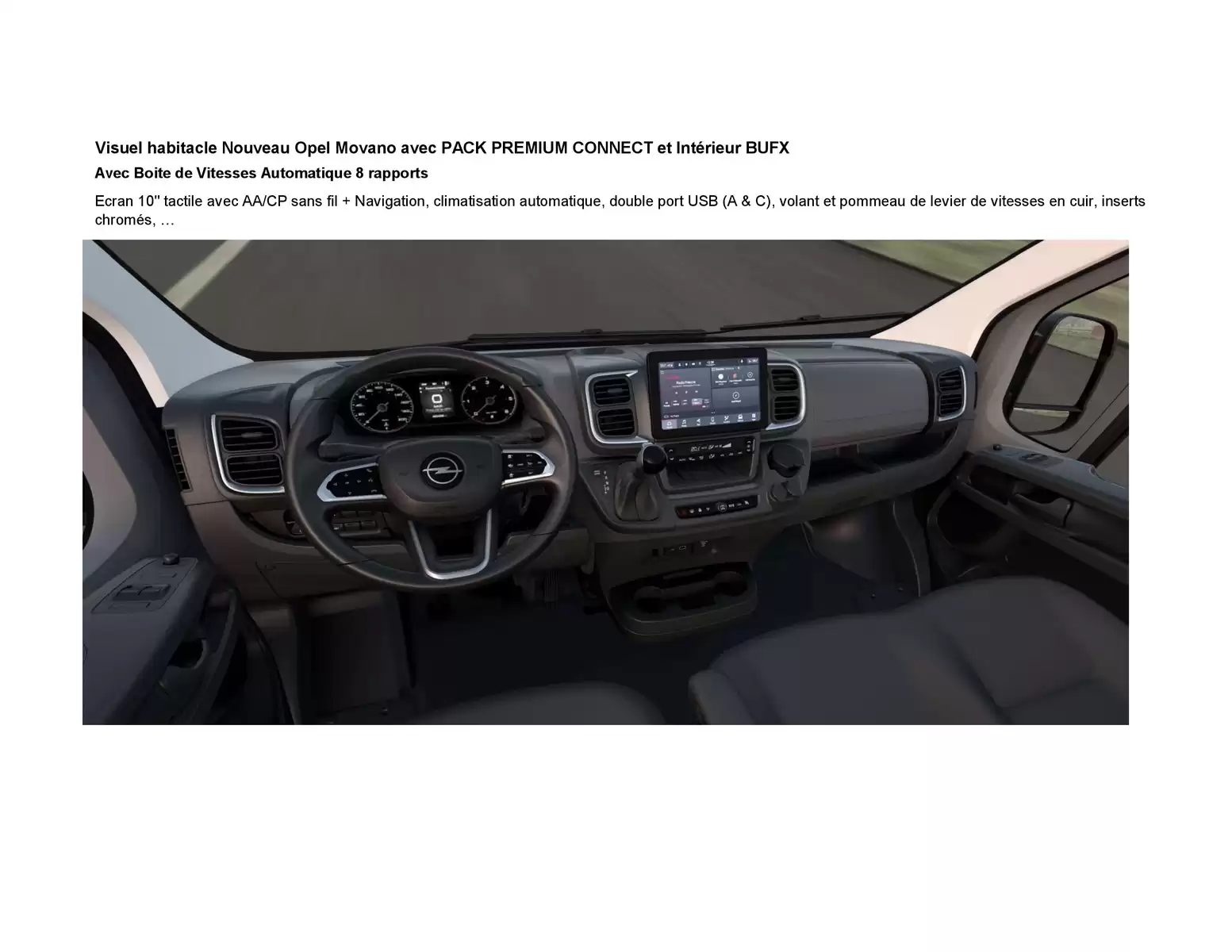 Catalogue Opel Movano, page 00002