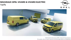 Catalogue Opel à Brive-la-Gaillarde | Opel Vivaro | 17/12/2024 - 17/12/2025