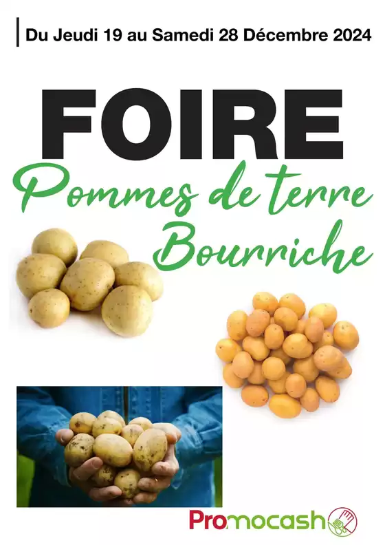 Catalogue Promocash à Cannes | Foire Pommes de terre Bourriche | 17/12/2024 - 28/12/2024