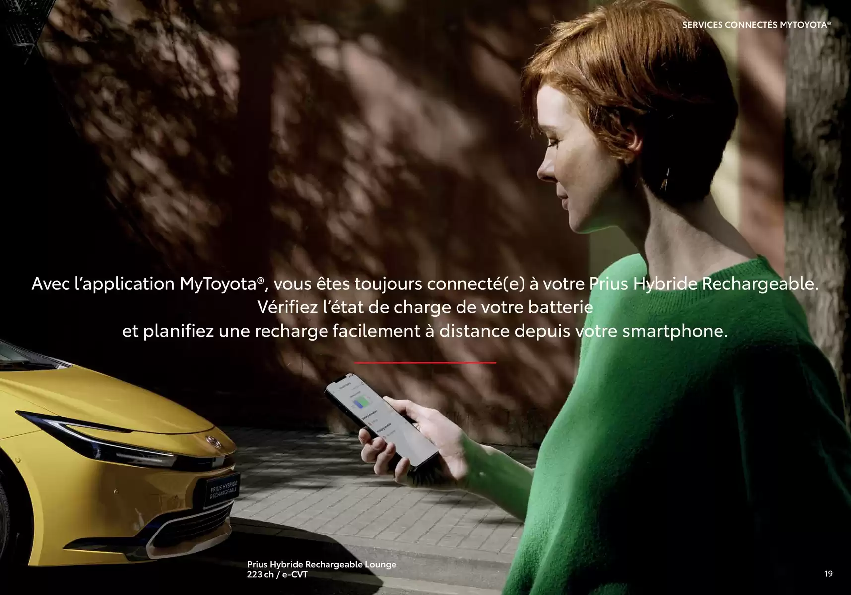 Catalogue Toyota Prius Hybride Rechargeable, page 00019
