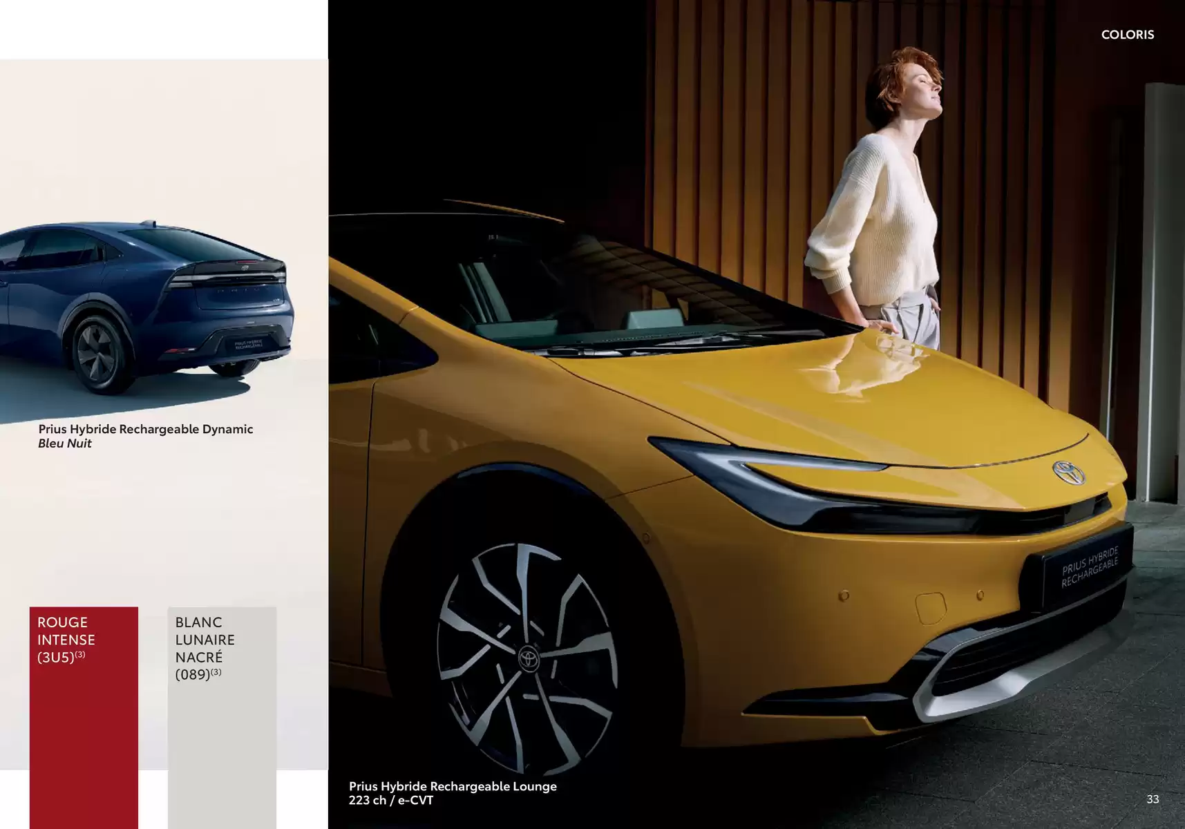Catalogue Toyota Prius Hybride Rechargeable, page 00033