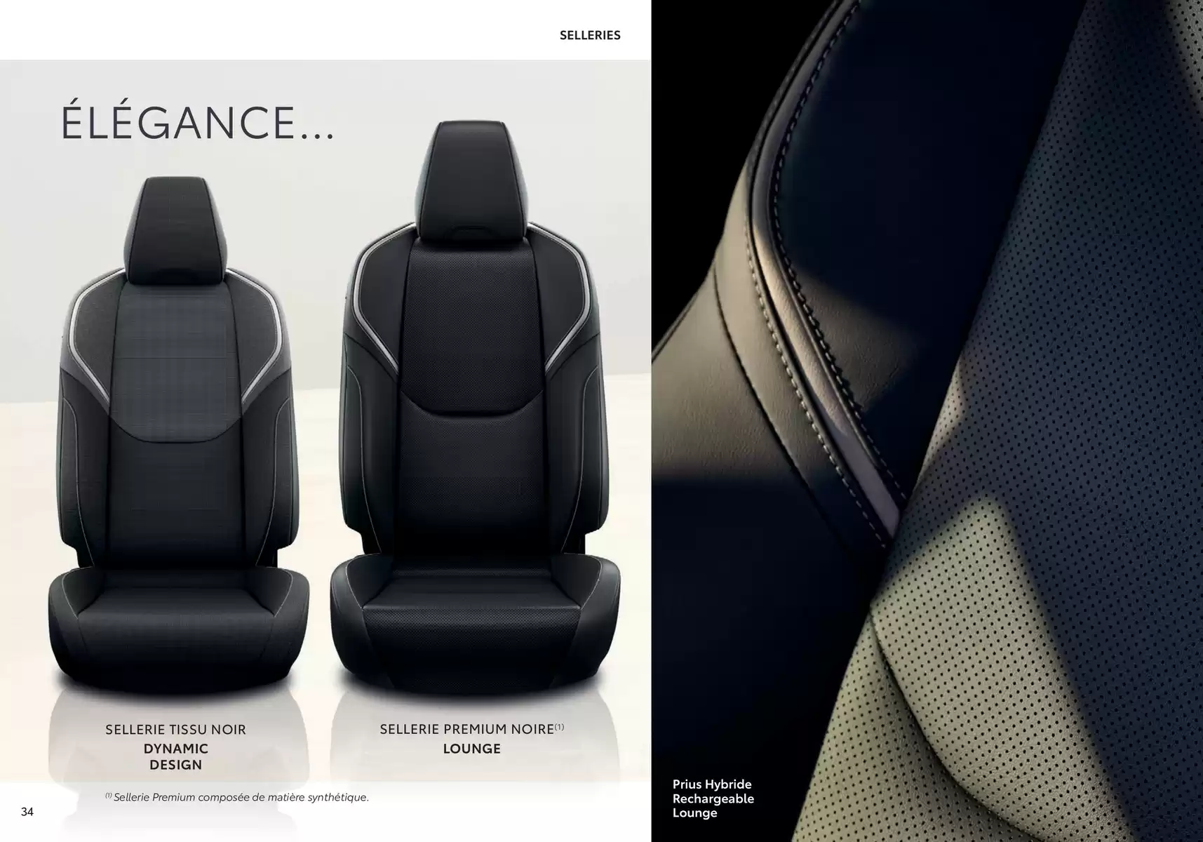 Catalogue Toyota Prius Hybride Rechargeable, page 00034