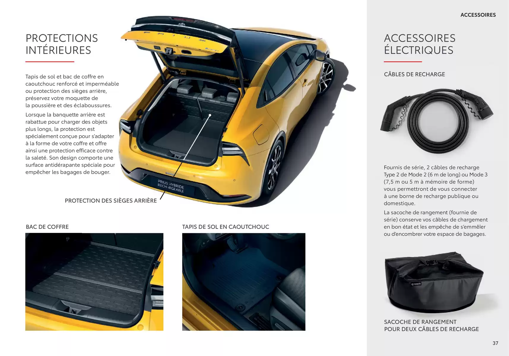 Catalogue Toyota Prius Hybride Rechargeable, page 00037