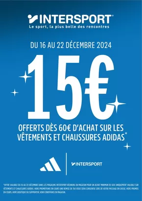 Promos de Sport à Bobigny | Catalogue Intersport sur Intersport | 17/12/2024 - 22/12/2024