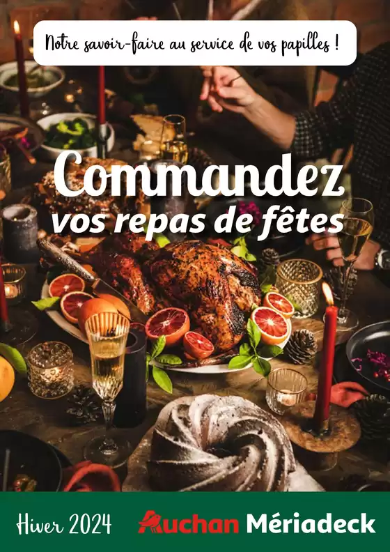 Catalogue Commande métiers de bouche décembre 2024
