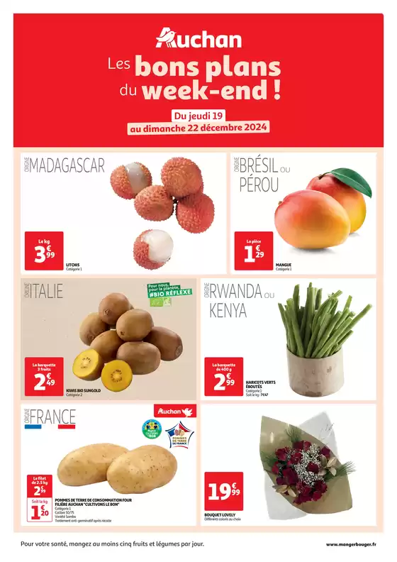 Les bons plans du week-end dans votre hyper !