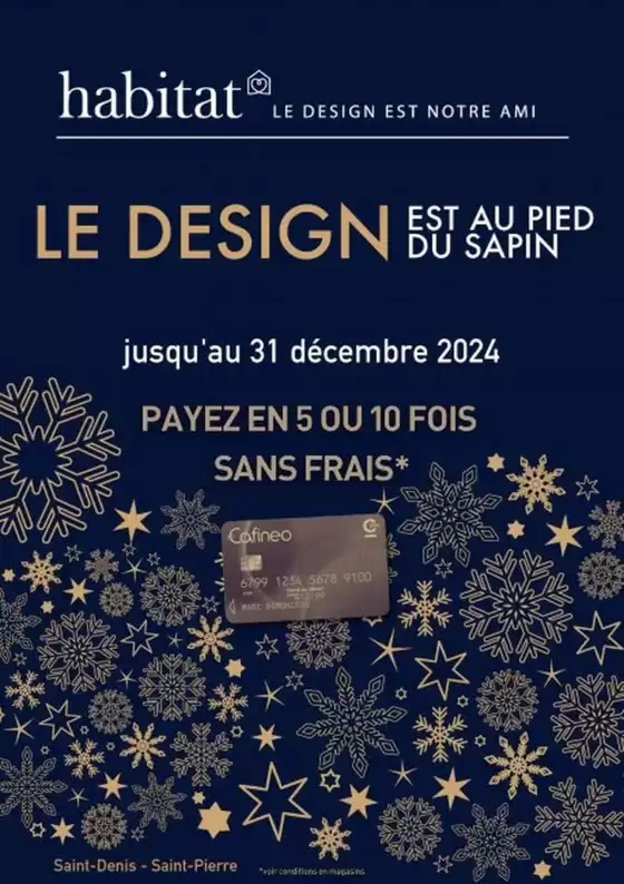 Catalogue Habitat à Villefranche-sur-Saône | Le design est au pied du sapin | 17/12/2024 - 31/12/2024