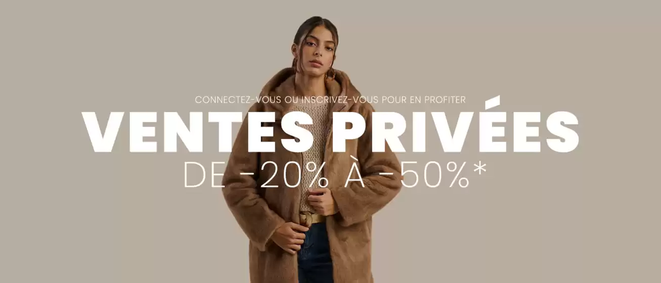 Ventes Privées jusqu'à -50%