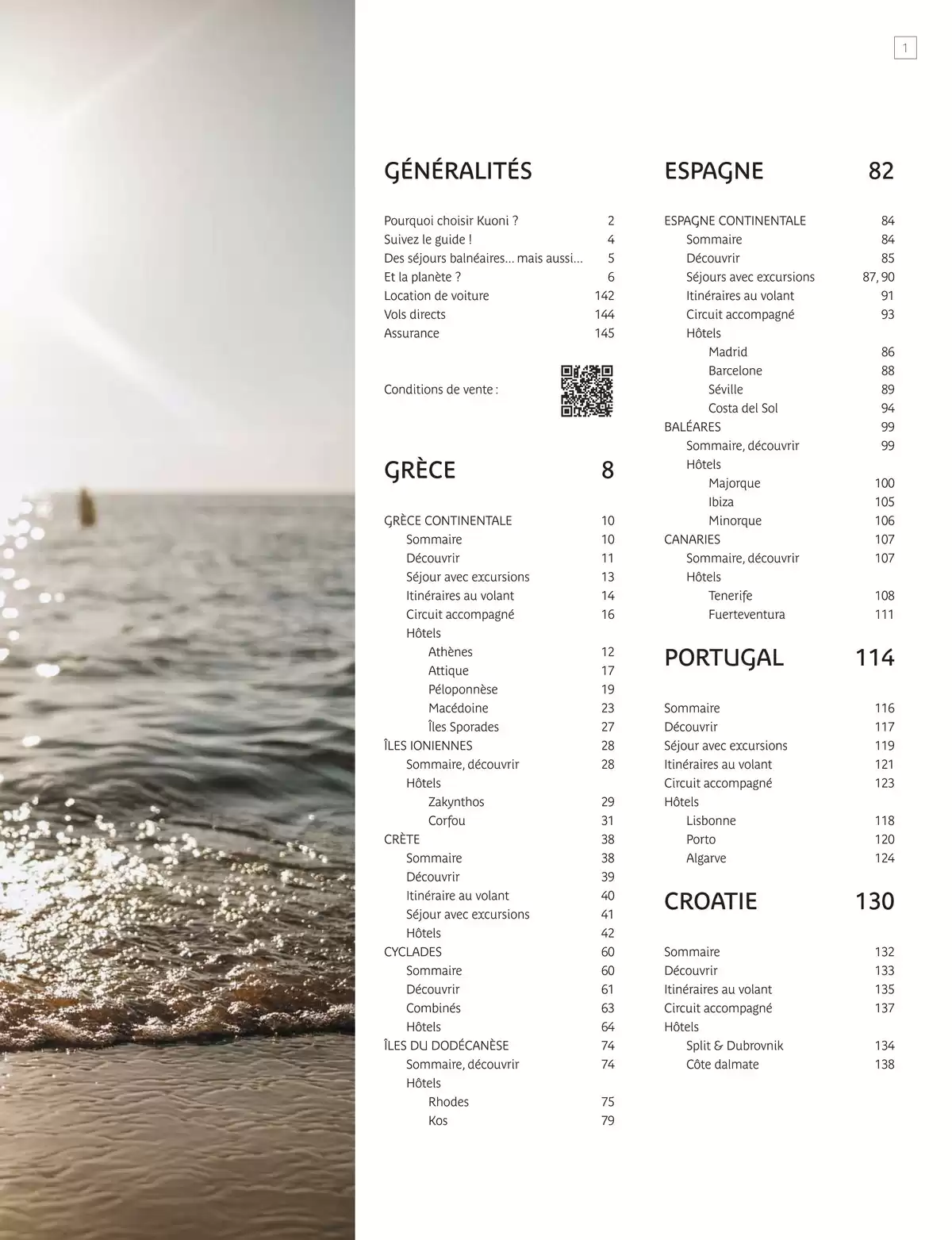 Catalogue Europe du Sud 2025, page 00003