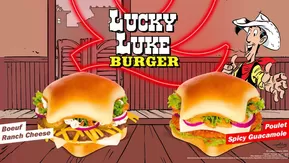 Promos de Restaurants à Marseille | Lucky Luke burger sur Quick | 18/12/2024 - 03/02/2025