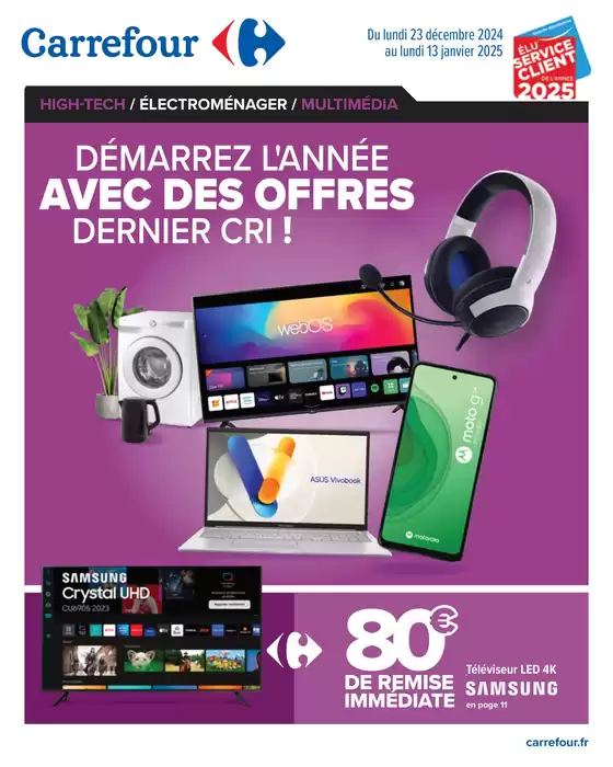 DÉMARREZ L'ANNÉE AVEC DES OFFRES DERNIER CRI !