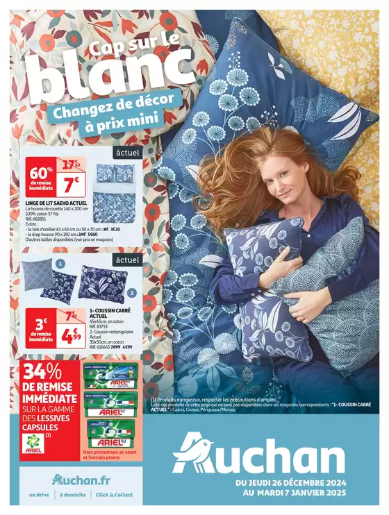 Cap sur le blanc, changez de décor à prix mini