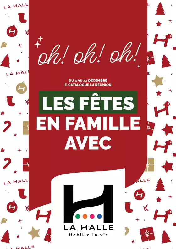 Catalogue La Halle à Lille | Les fêtes en famille avec | 20/12/2024 - 31/12/2024