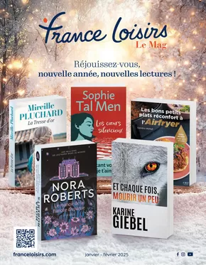 Promos de Librairies à Cergy | Janvier - Février 2025 sur France Loisirs | 01/01/2025 - 28/02/2025