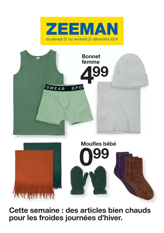 Cette semaine : des articles bien chauds pour les froides journées d’hiver.