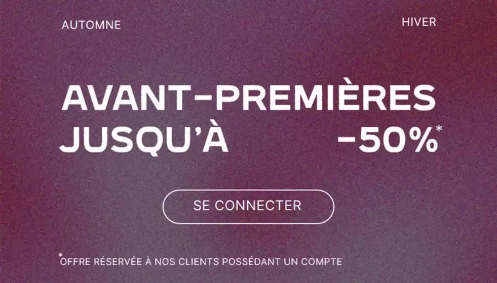 Avant-Premières jusqu'à -50% 