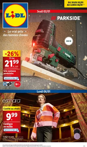 Catalogue Lidl à Paris | Appareil de massage, coussin chauffant, matelas de massage, faites vous plaisir chez Lidl. | 02/01/2025 - 06/01/2025