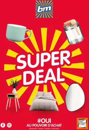 Catalogue B&M | B&M: Super Deal | 26/12/2024 - 28/01/2025