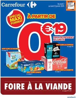 Catalogue Carrefour Express à Cagnes-sur-Mer | GROS VOLUME - SPÉCIAL VIANDE | 02/01/2025 - 13/01/2025