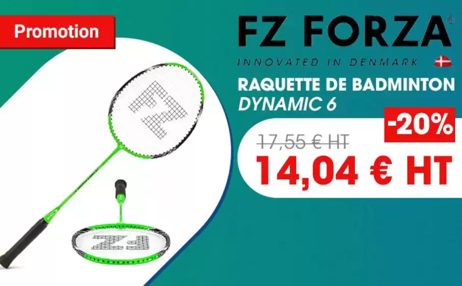 Raquette de badminton - Forza - Dynamic 6