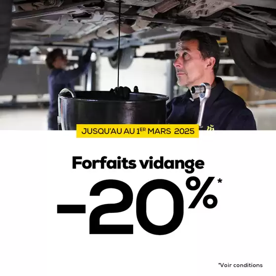 Un moteur bien entretenu grâce à une vidange régulière vous aide à réduire votre consommation de carburant et à faire des économies !