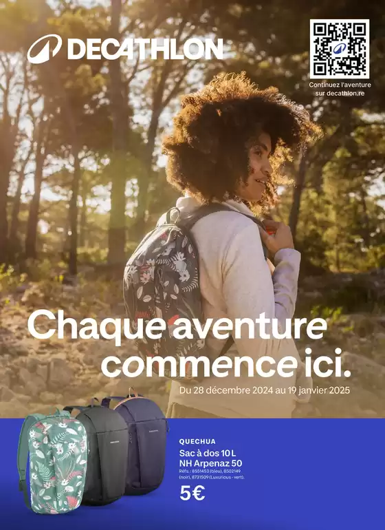 Catalogue Decathlon à Villeurbanne | Chaque aventure commence ici | 30/12/2024 - 19/01/2025