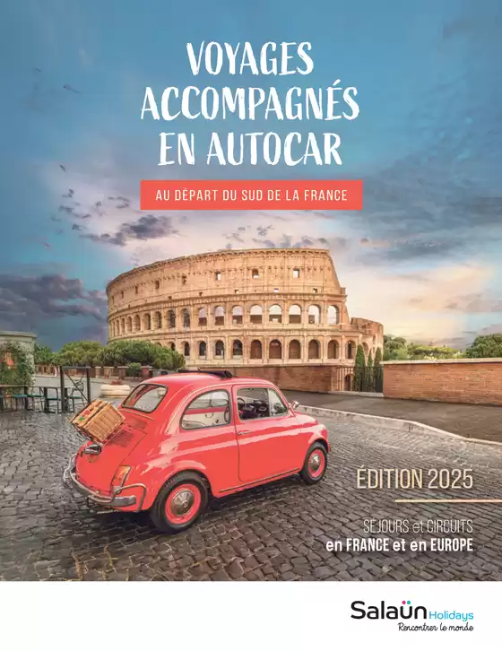 VOYAGES ACCOMPAGNÉS EN AUTOCAR