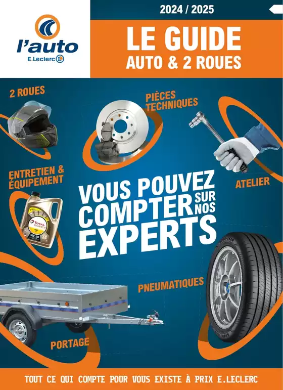 Catalogue E.Leclerc L'Auto à Saint-Berthevin | Le guide AUTO & 2 ROUTES | 31/12/2024 - 30/03/2025