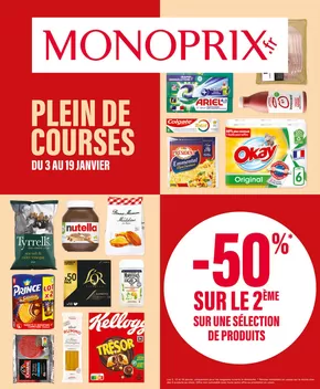 Catalogue Monoprix à Cagnes-sur-Mer | CATALOGUE PROMOTIONNEL | 02/01/2025 - 19/01/2025