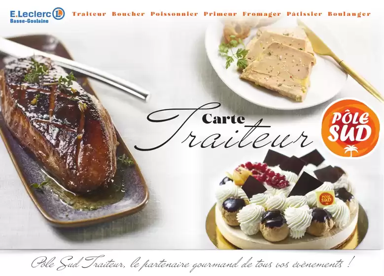CARTE TRAITEUR 2025