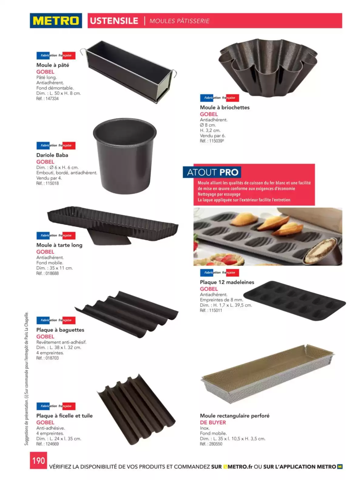 Catalogue Metro #CHR, page 00100