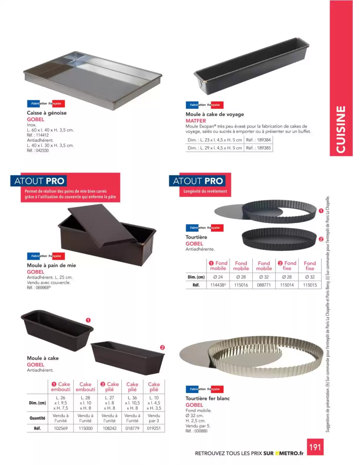Catalogue Metro #CHR, page 00101